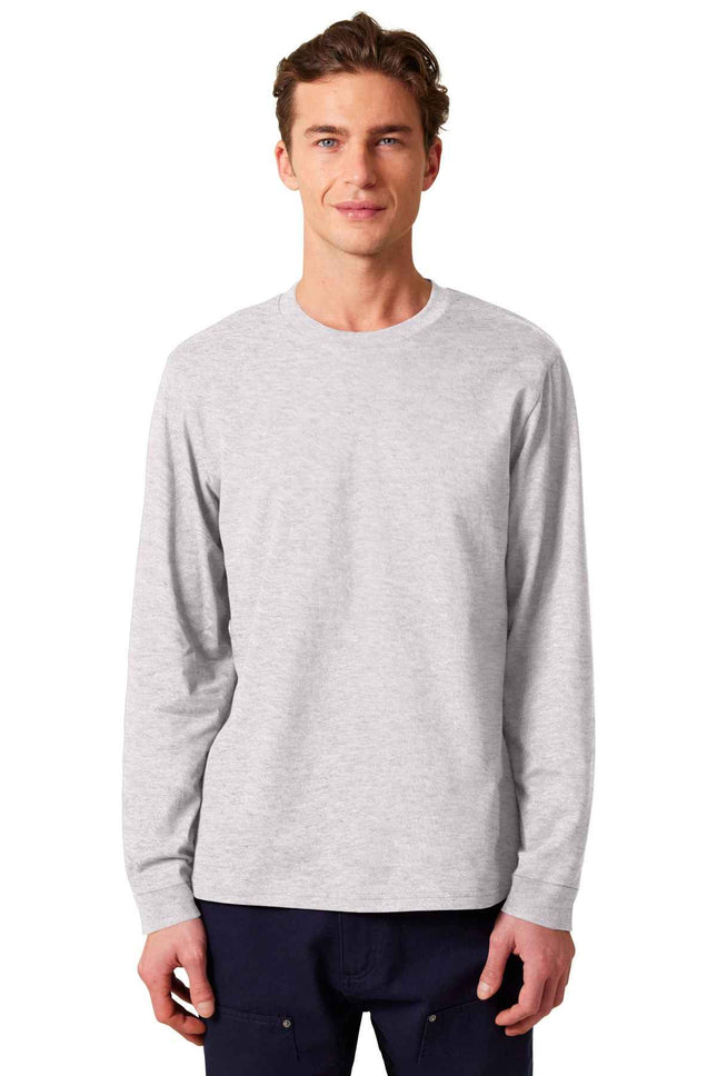 Stanley/Stella Unisex Creator 20 Long Sleeve Tee SXU022 Cool Heather Grey