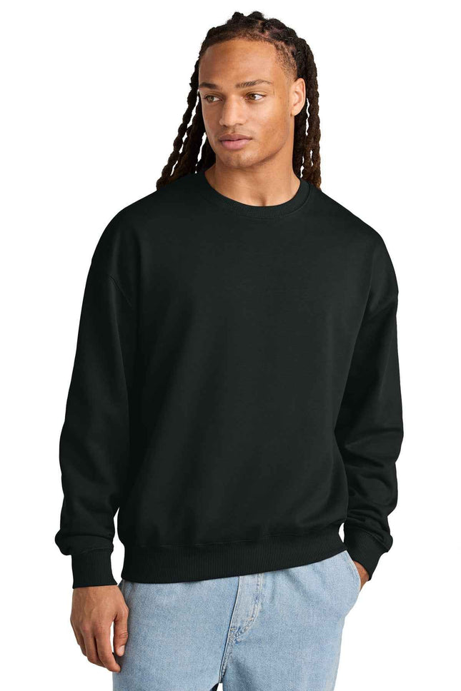 Stanley/Stella Unisex Ledger Dry Crewneck Sweatshirt SXU029 Black