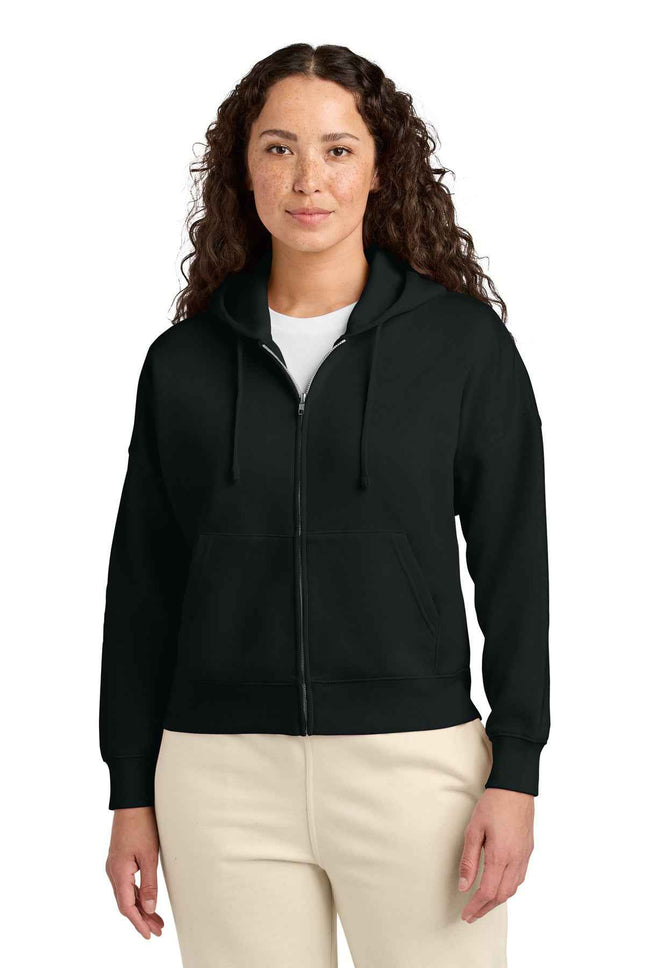 Stanley/Stella Women's Stella Ida FullZip Hooded Sweatshirt SXW037 Black