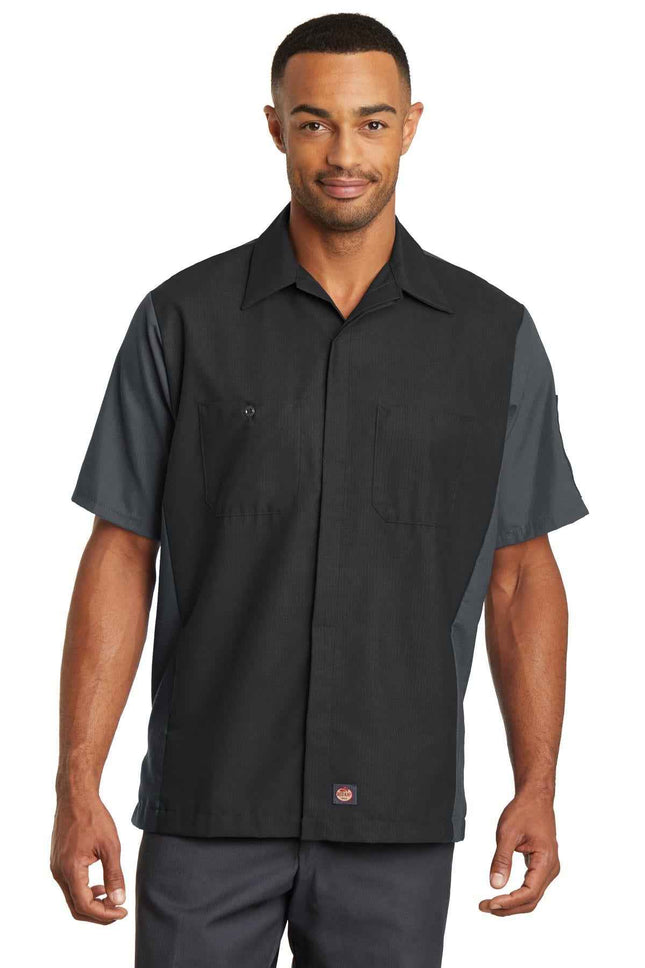 Red Kap Short Sleeve Ripstop Crew Shirt SY20