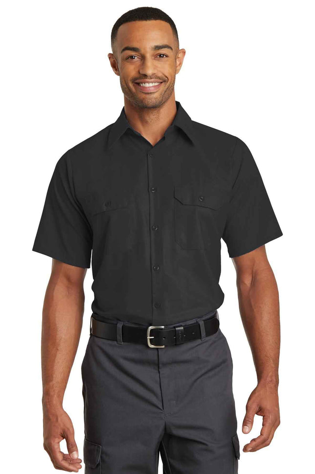 Red Kap Short Sleeve Solid Ripstop Shirt SY60