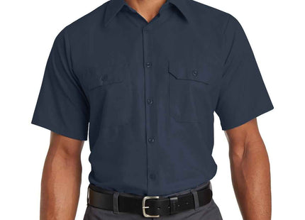 Red Kap Short Sleeve Solid Ripstop Shirt SY60