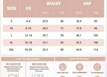 Women's High Waist Tummy Control Shapewear Panties