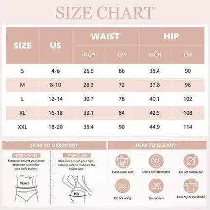 Women's High Waist Tummy Control Shapewear Panties