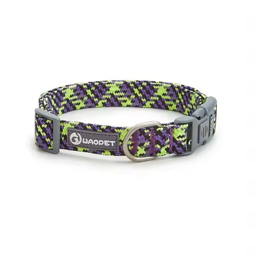 Durable Reflective Nylon Dog Collar for Everyday Comfort