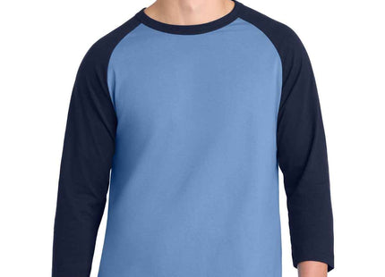 SportTek Colorblock Raglan Jersey T200