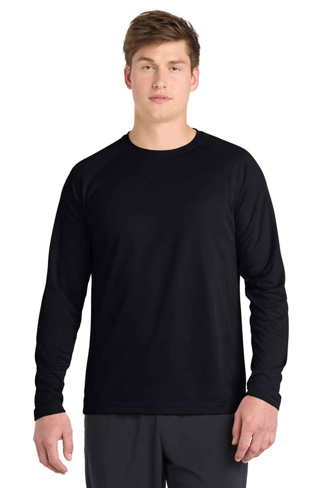 SportTek Dry Zone Long Sleeve Raglan T Shirt T473LS