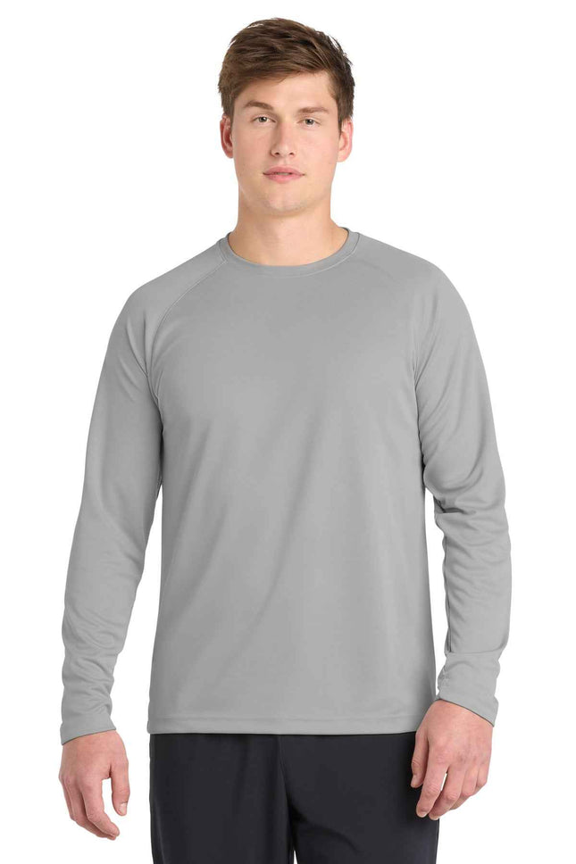 SportTek Dry Zone Long Sleeve Raglan T Shirt T473LS