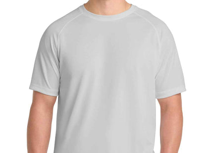 SportTek Dry Zone Short Sleeve Raglan T Shirt T473