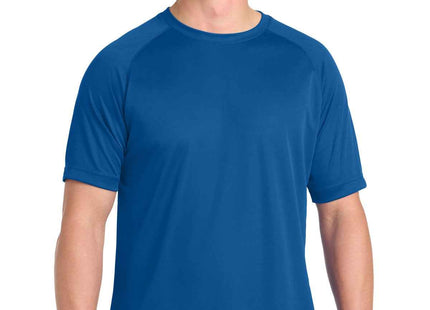 SportTek Dry Zone Short Sleeve Raglan T Shirt T473