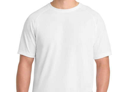 SportTek Dry Zone Short Sleeve Raglan T Shirt T473
