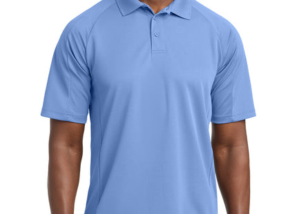 SportTek DriMesh Pro Polo T474 Carolina Blue