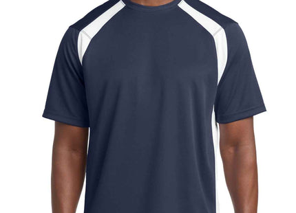 SportTek Dry Zone Colorblock Crew T478