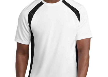SportTek Dry Zone Colorblock Crew T478