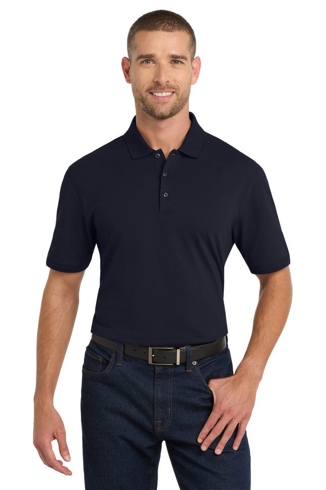 Port Authority Tall EZCotton Polo TK8000 Navy