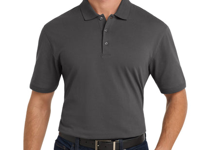 Port Authority Tall EZCotton Polo TK8000 Sterling Grey