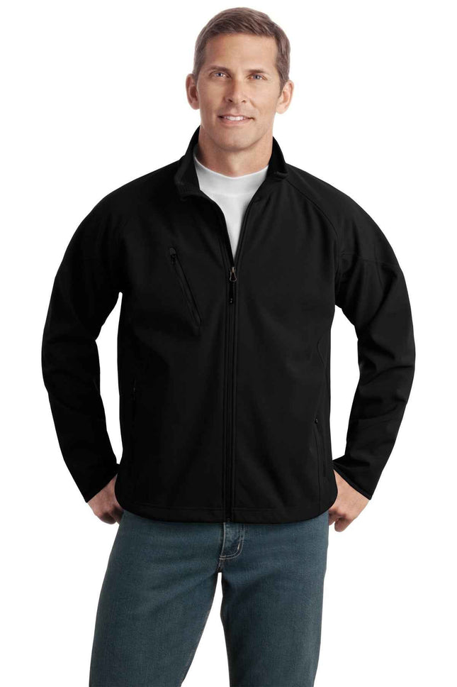 Port Authority Tall Textured Soft Shell Jacket TLJ705