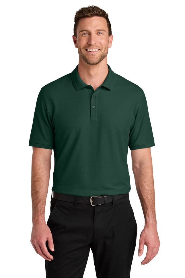 Port Authority Tall Wearever Signature Pique Polo TLK200 Dark Green 4XLT