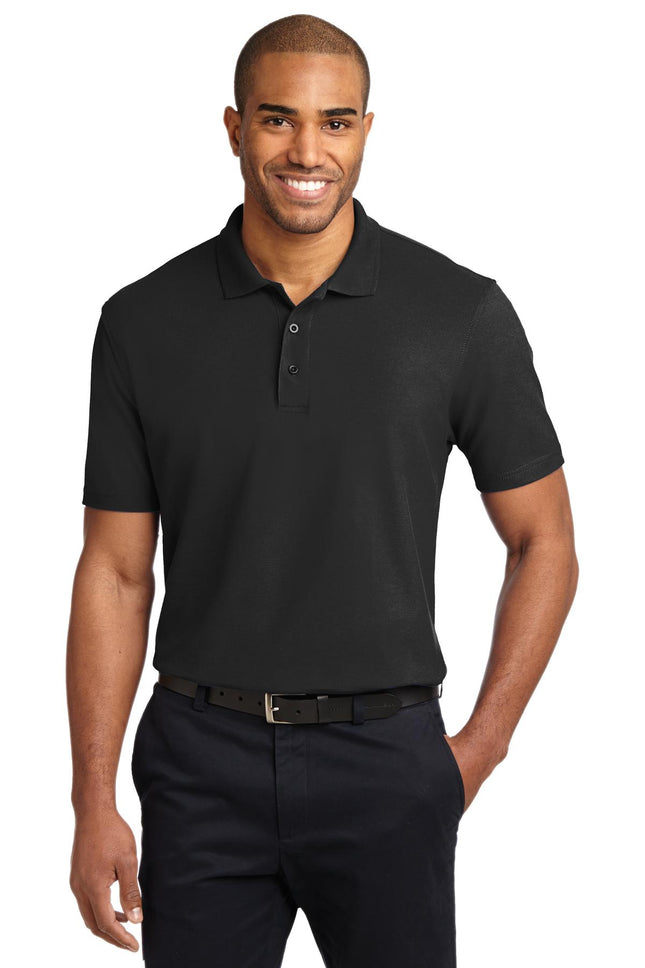 Port Authority Tall StainRelease Polo TLK510 Black