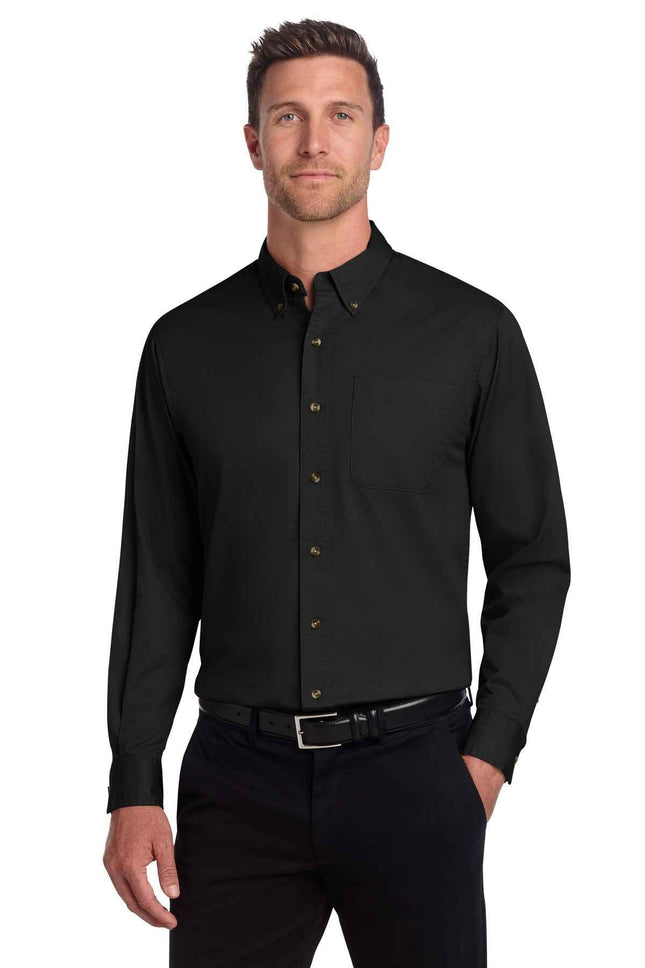 Port Authority Tall Long Sleeve Twill Shirt TLS600T