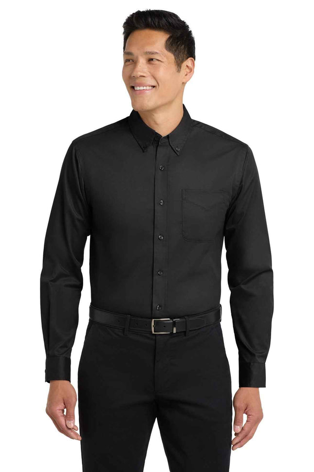 Port Authority Tall Long Sleeve Easy Care Shirt TLS608