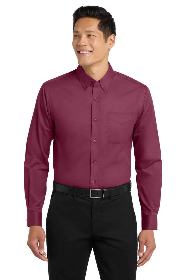 Port Authority Tall Long Sleeve Easy Care Shirt TLS608