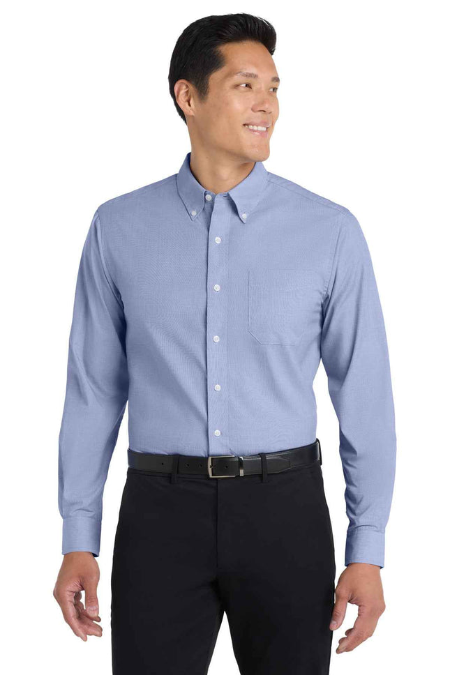 Port Authority Tall Crosshatch Easy Care Shirt TLS640