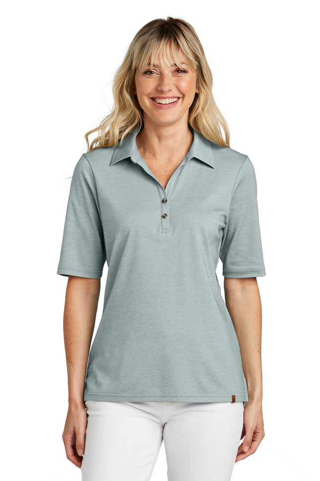 TravisMathew Women's Sunsetters Polo TM1LD004 Balsam Green Heather
