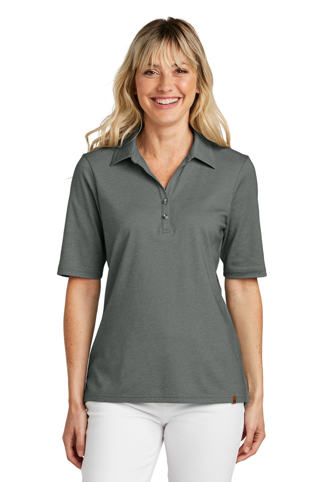 TravisMathew Women's Sunsetters Polo TM1LD004 Black Heather