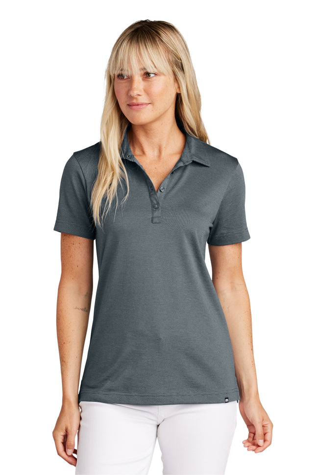 TravisMathew Women's Sunnyvale Polo TM1LD005 Blue Nights Heather