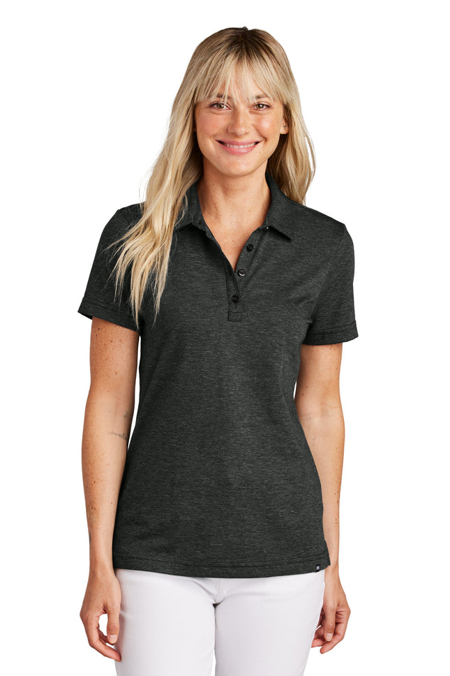 TravisMathew Women's Sunnyvale Polo TM1LD005 Black Heather