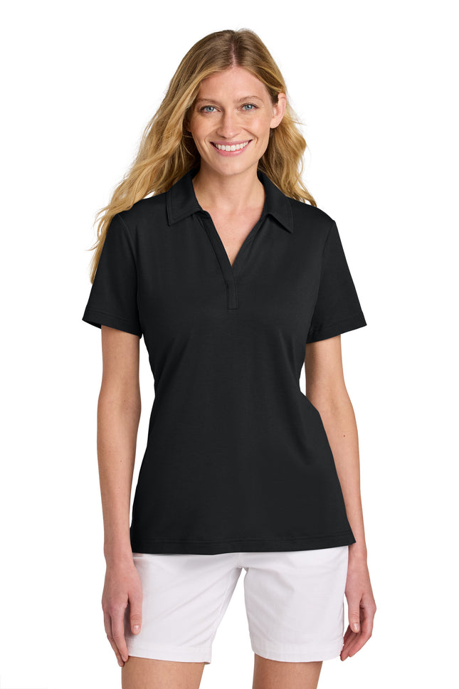 TravisMathew Women's Glenview Solid Polo TM1LF071 Black
