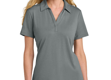 TravisMathew Women's Glenview Solid Polo TM1LF071 Quiet Shade Grey