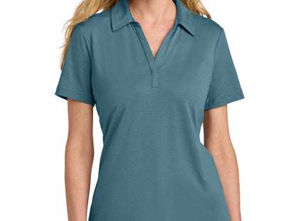TravisMathew Women's Glenview Solid Polo TM1LF071 Stellar Blue