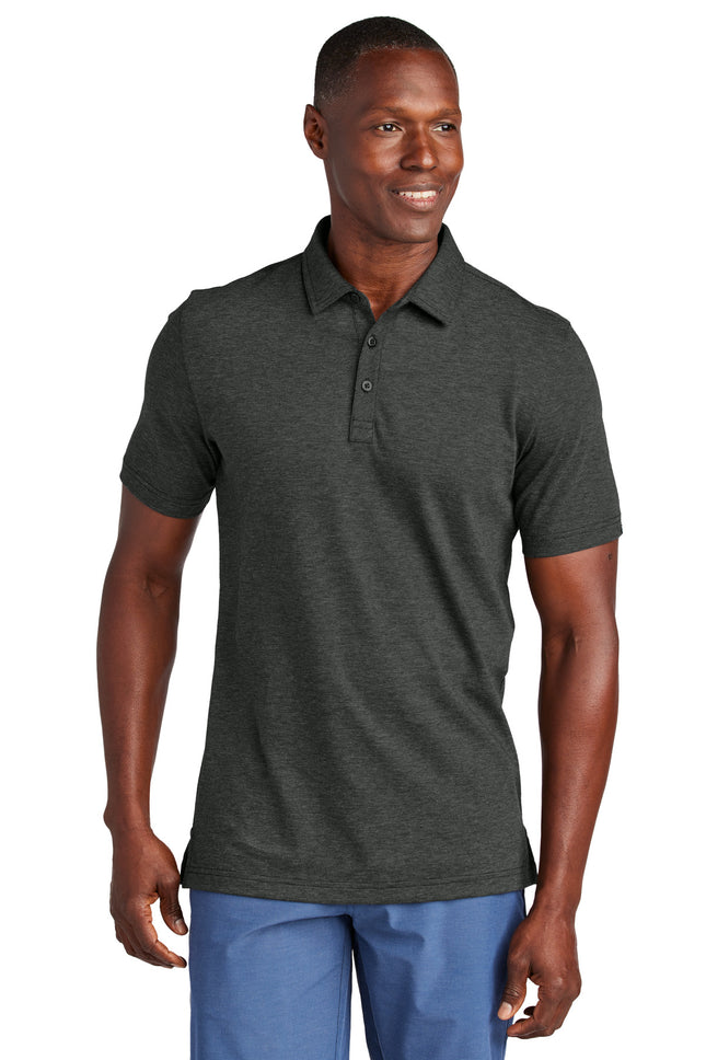 TravisMathew Sunnyvale Polo TM1MAA369 Black Heather