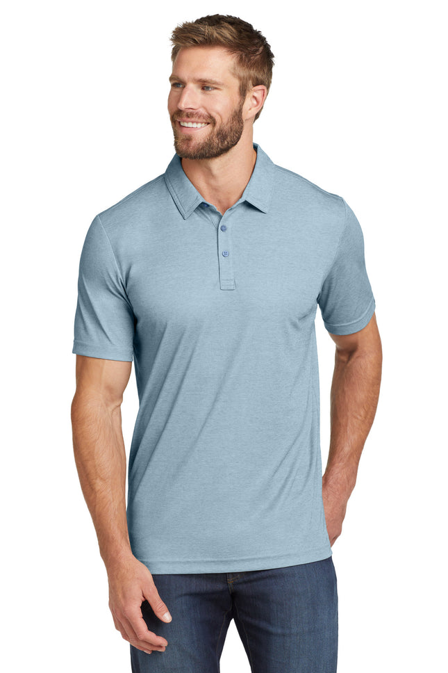 TravisMathew Oceanside Heather Polo TM1MU412 Allure Heather