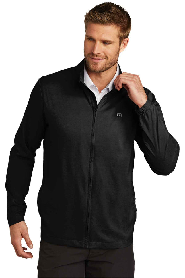 TravisMathew Surfside FullZip Jacket TM1MU422 Black