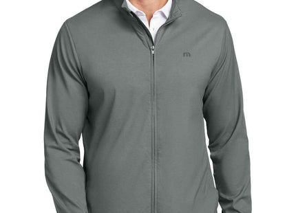 TravisMathew Surfside FullZip Jacket TM1MU422 Quiet Shade Grey Heather