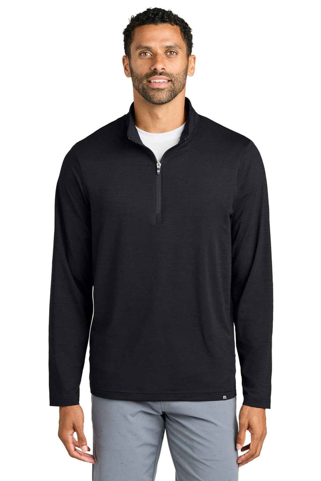 TravisMathew Crestview 1/4Zip TM1MW452 Black