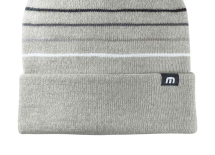 TravisMathew Striped Cuffed Beanie TM1MY393