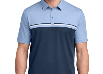 TravisMathew Sunset Blocked Polo TM1MY401 Riviera Heather Blue Nights