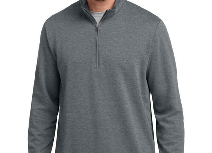 TravisMathew Coveside 1/4Zip TM1MZ339 Dark Grey Heather