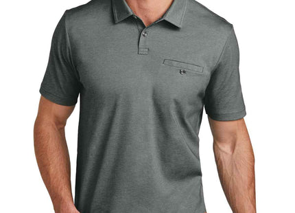 TravisMathew Sunsetters Pocket Polo TM1MZ344 Black Heather