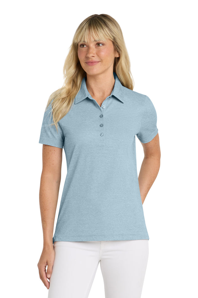 TravisMathew Women's Oceanside Heather Polo TM1WW002 Allure Heather