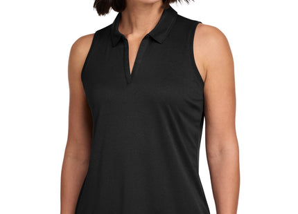 TravisMathew Women's Coto Performance Sleeveless Polo TM1WX001 Black