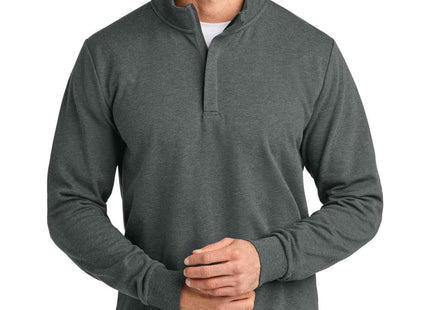 TravisMathew Ocean Villa 1/4Zip TMA41421 Dark Grey Heather
