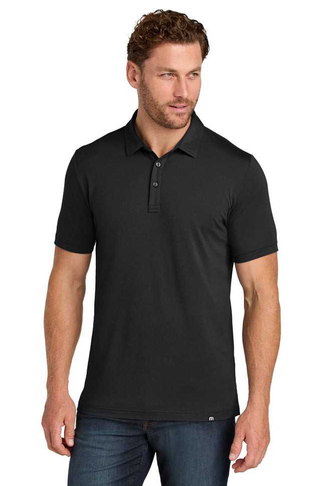 TravisMathew Glenview Solid Polo TMA41461 Black
