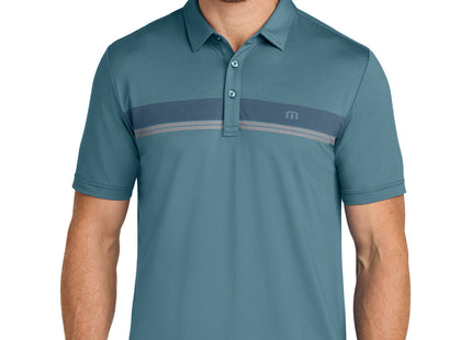 TravisMathew Glenview Stripe Polo TMA41462 Stellar Blue