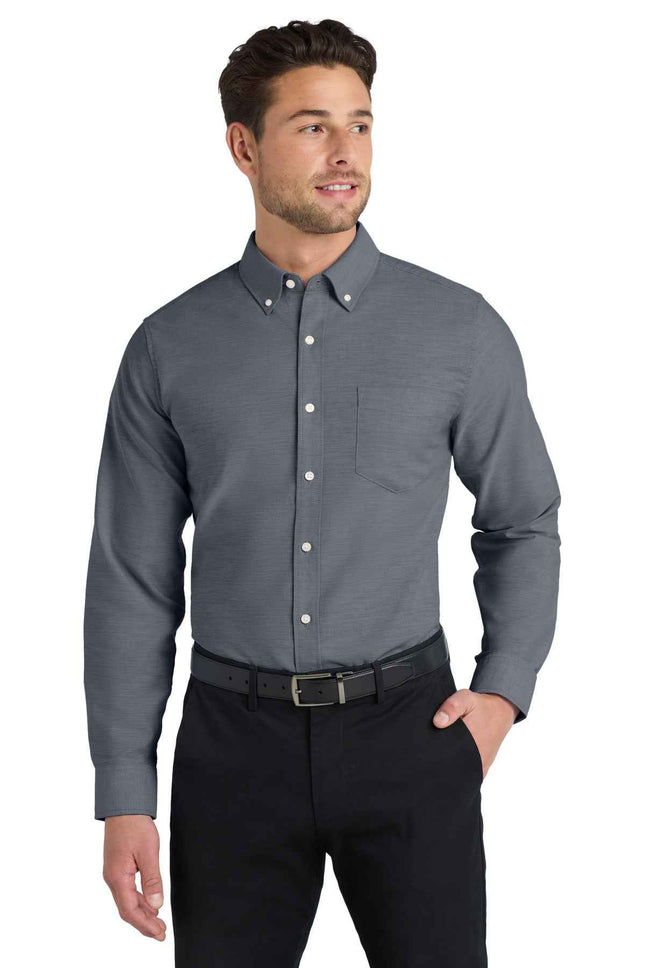 Port Authority Tall SuperPro Oxford Shirt TS658