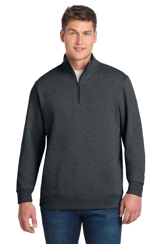 SportTek Tall 1/4Zip Sweatshirt TST253